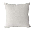 100% Polyester Canvas Pillow case Sublimation Blank for Women Kids Gift Bulk DIY (1, Beige w/Pocket)