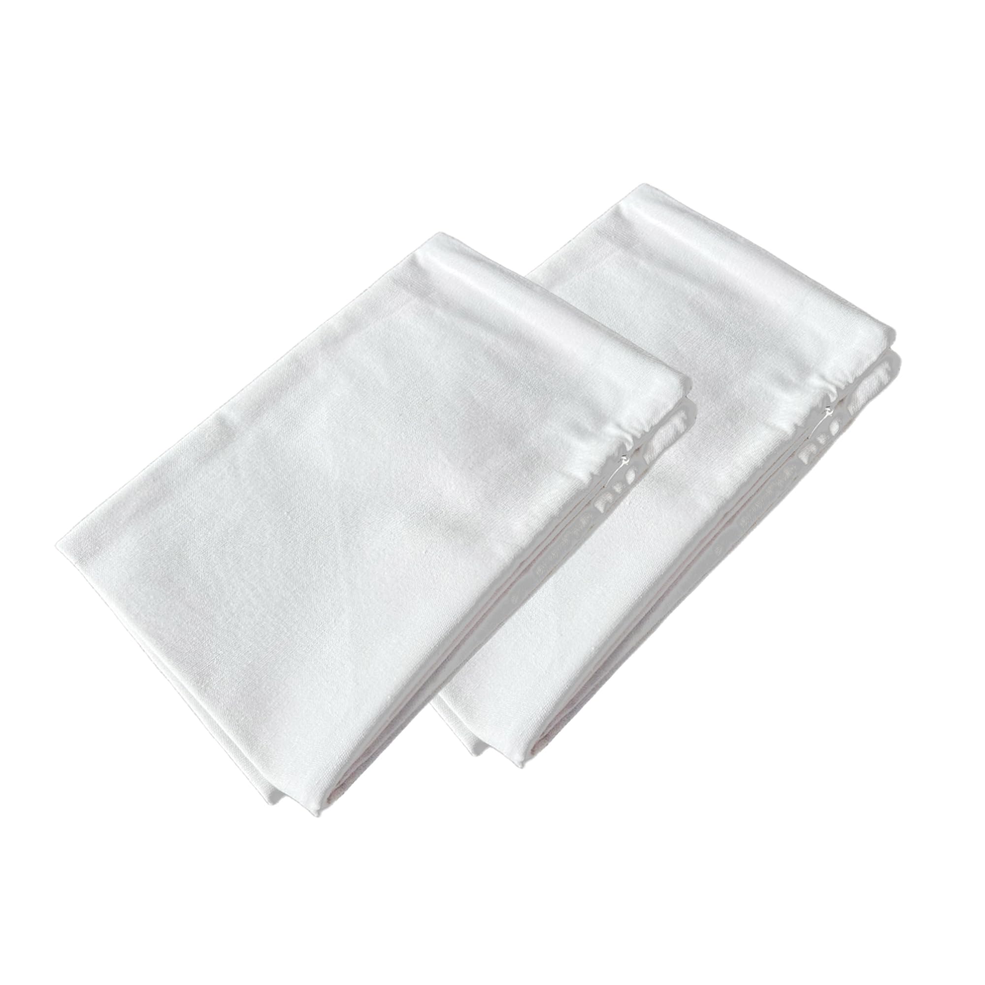 TAOSON Set of 2,100% Cotton Soild Canvas Home Decorative Throw Pillow Cover Cushion Covers Pillowcase, Home Decor for Sofa Couch Bed Chair Only Cover No Insert - 18" x 18" / 45x45cm Navy Blue