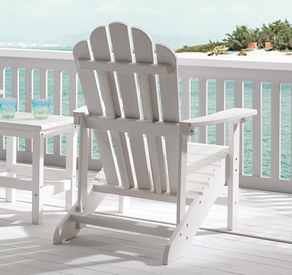Adirondack Chairs Weather Resistant, Patio Firepit Chair, Sturdy Outside Chairs, Lawn Chairs, Easy Assembly 350lb, for Outdoor Patio Yard