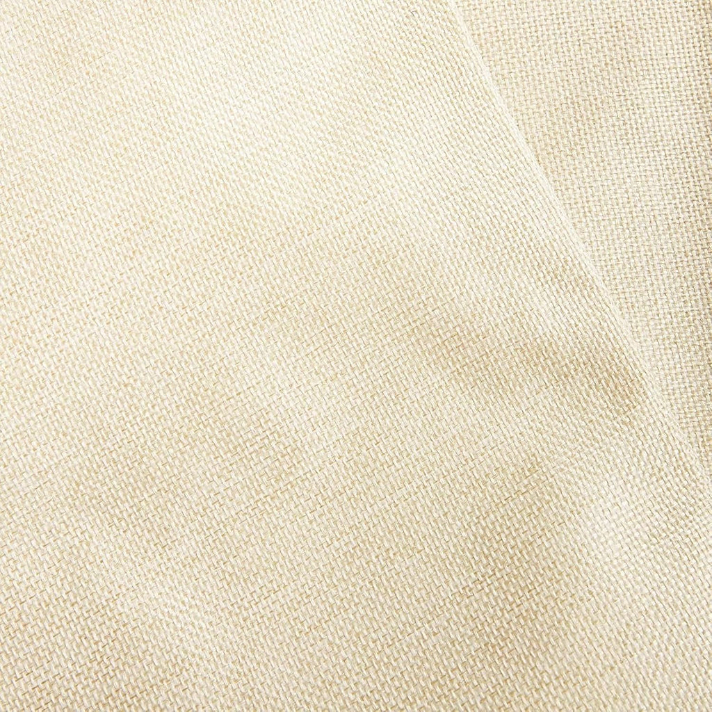 Juvale Canvas Covers for Throw Pillows - 17 x 17 in, Cream, Pack of 4, Cotton - Hidden Zipper & Customizable Cases for Couch Pillows & Embroidery Blanks